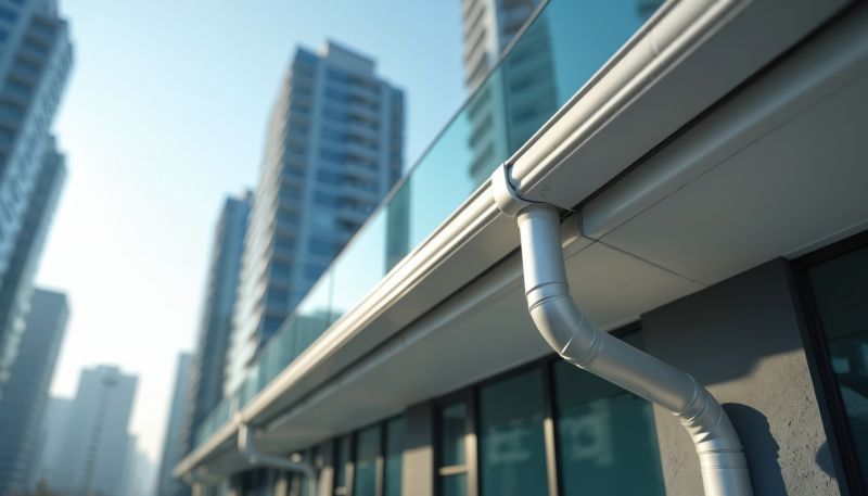 Commercial Gutter Service detail