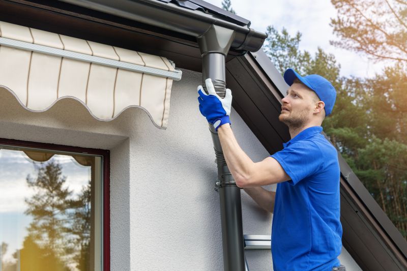 Pvc Downspout Installation detail