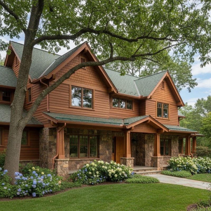 Wood Gutters Installation detail
