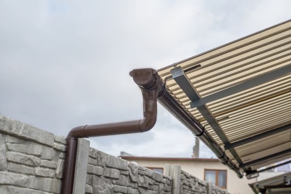 Plastic Downspout Installation in Buckeye